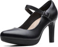 Clarks Ambyr Joy Pump - Cushioned Heel for All Day Wear