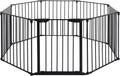 AUXSOUL 196 in Extra Wide Baby Gate 8-Panel - Flexible Safety Fence