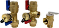 PROCURU Universal Tankless Water Heater Service Valve Kit - Service