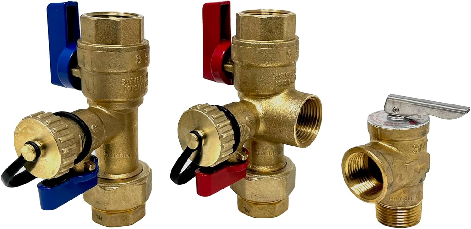 PROCURU Universal Tankless Water Heater Service Valve Kit Review