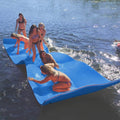 Lily Pad Floating Mat 6/9/12/18 Ft Water Mat - Durable 3-Layer XPE Pad