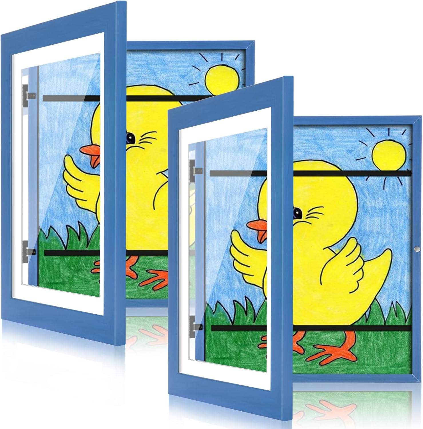 Kids Art Frames for Displaying 2D and 3D Artwork Creatively