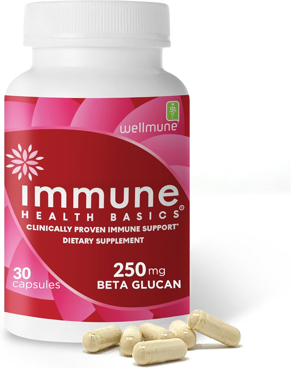 Ultra Strength Immunity Support with Wellmune Beta Glucan Capsules
