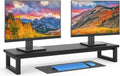 YAOHUOO Dual Monitor Stand Riser for Ergonomic Workspace Setup