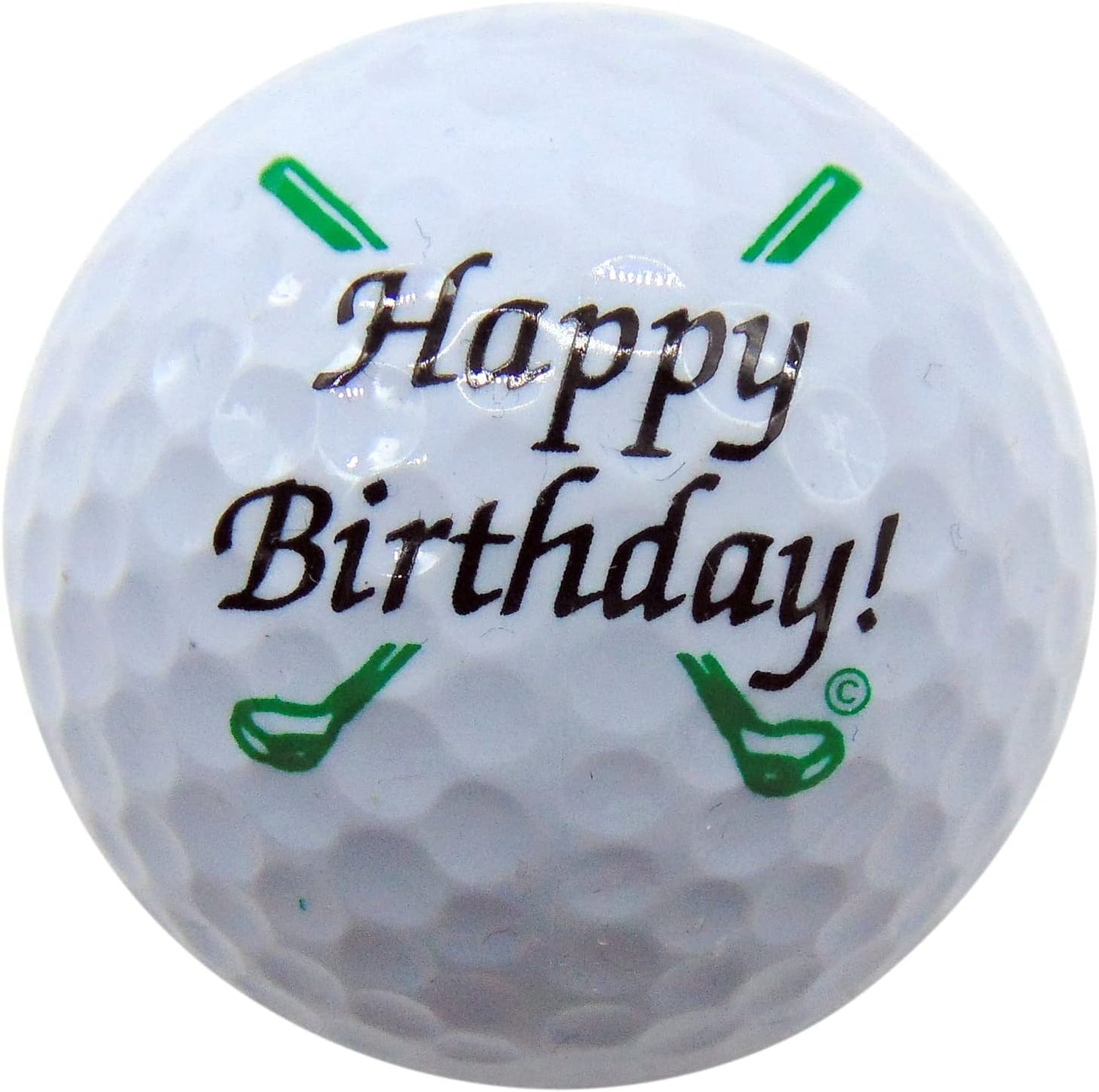 Happy Birthday Golf Ball - Perfect Gift for Dad!