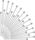 Reusable Stainless Steel Cocktail Picks - Set of 60