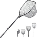 Fishing Net with Telescopic Handle - Durable Foldable Landing Net