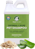 Dog Shampoo with Oatmeal Aloe Vera & Jojoba Oil - Soothes Itchy Skin