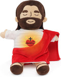 Breathing Jesus Plush Toy 13.8in - Soothing Stuffed Savior for Kids