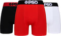 PSD Men's Cotton Boxer Briefs 5 in Mid-Length - Breathable Fit