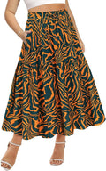 Plus Size Skirt for Curvy Women - Comfortable High Waist Maxi