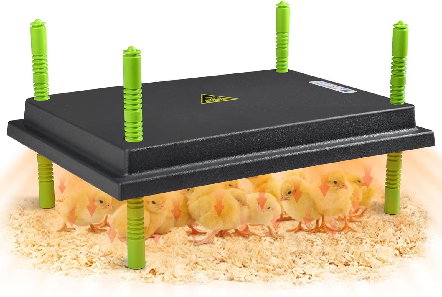 Adjustable Chick Brooder Heater Plate - Energy Saving Warmth!