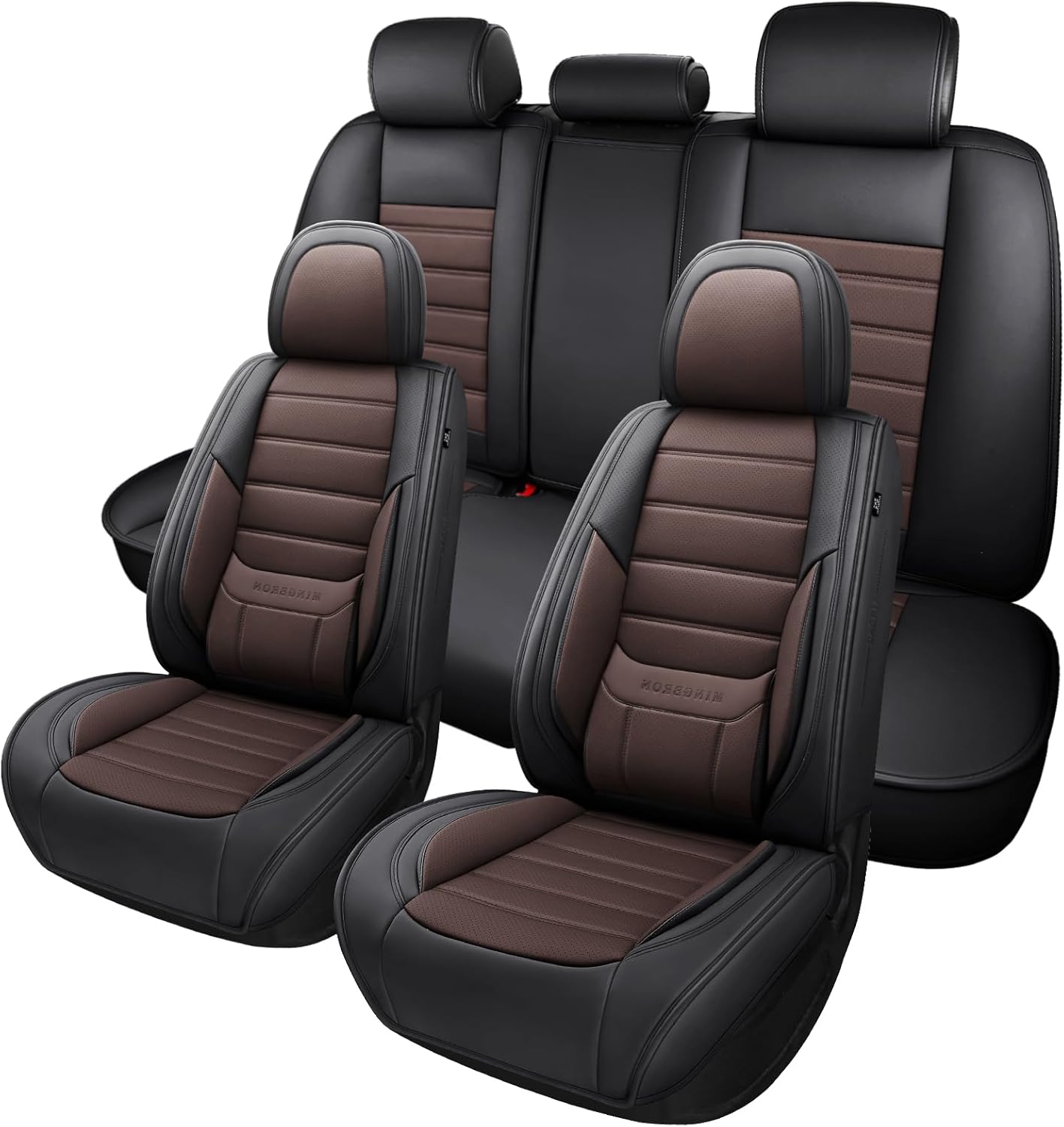 Car Seat Covers Full Set with Lumbar Support for Most Cars