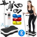 Lunix LX18 Vibration Plate Exercise Machine with Handles - Lymphatic