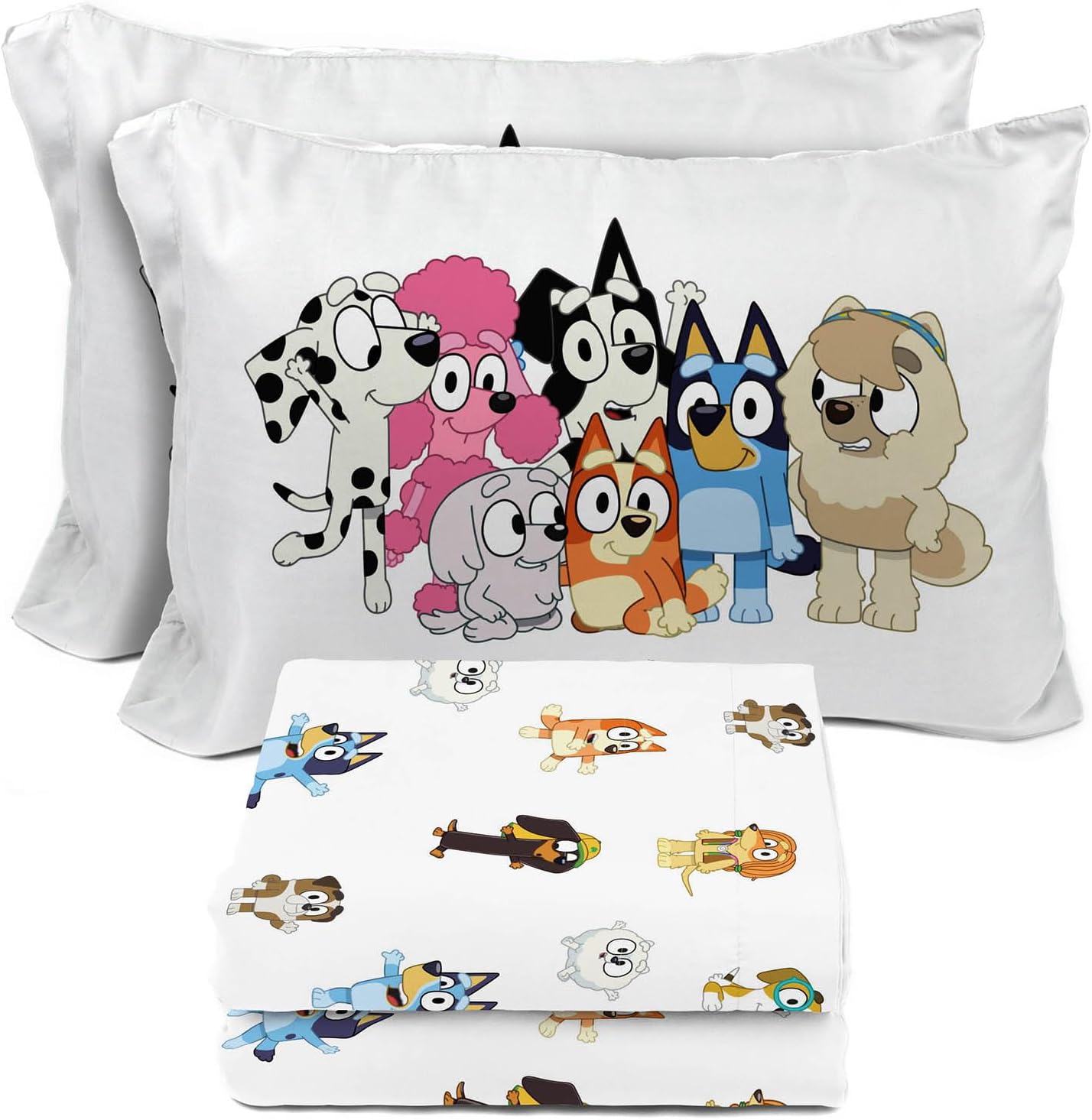 Bluey & Friends Super Soft Full Sheet Set
