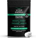 Viter Energy Extra Strength Caffeinated Mints 80mg - Fast Peppermint