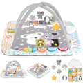Baby Play Mat Activity Gym with Tummy Time Pillow - Grey Koala