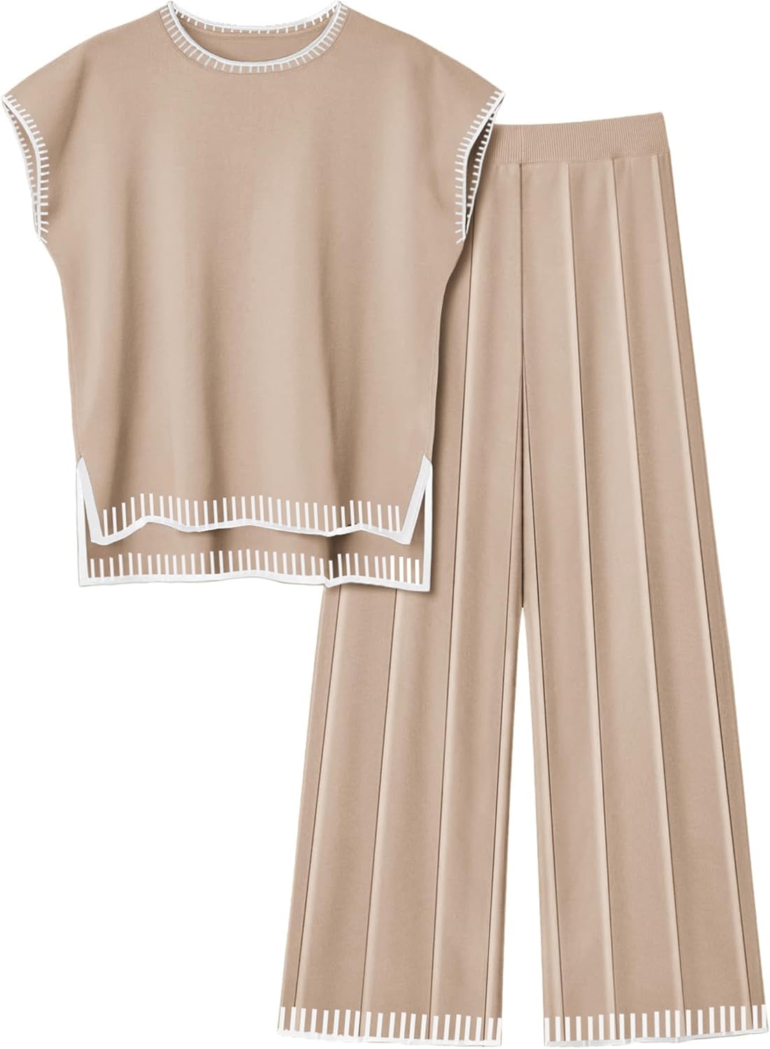 Ekouaer Womens Matching Sets Knit Sweater Sets for All Seasons