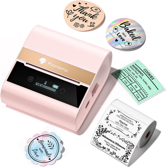Phomemo M260: Portable Bluetooth Label Printer