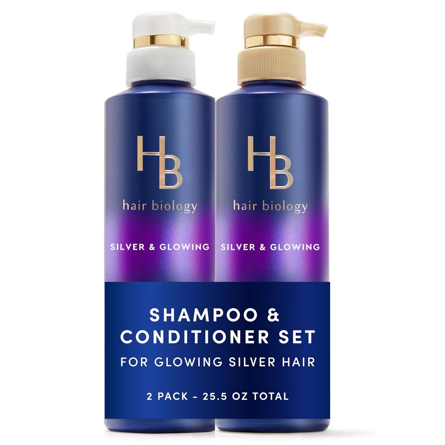 Biotin Purple Set: Anti-Brass Grey Hair