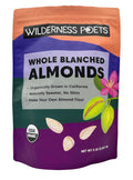 Wilderness Poets Organic Blanched Almonds - 5 Pound Bag