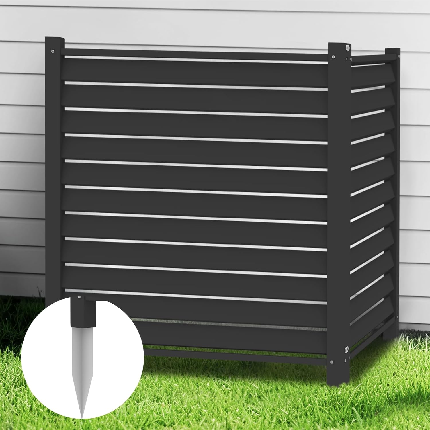 FLYYIBO Vinyl Privacy Fence - Ultimate Outdoor Privacy Solution