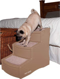 Pet Gear Easy Step III Pet Stairs for Cats and Dogs - Wide, Washable