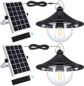 Solar Barn Lights Indoor Outdoor Shed Light Solar Powered - Day