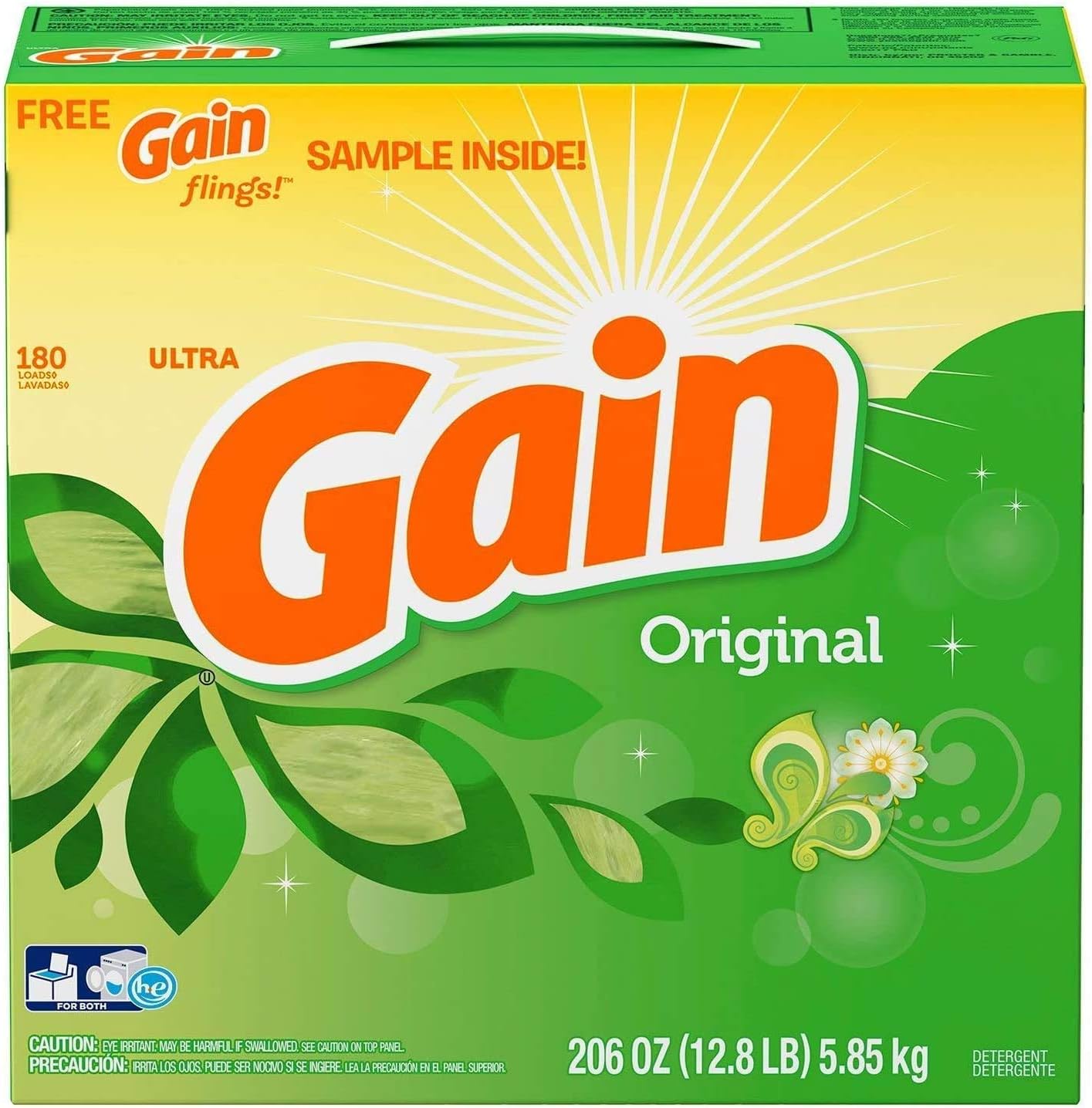 Gain Ultra Original Powder - 180 Loads - 35 characters