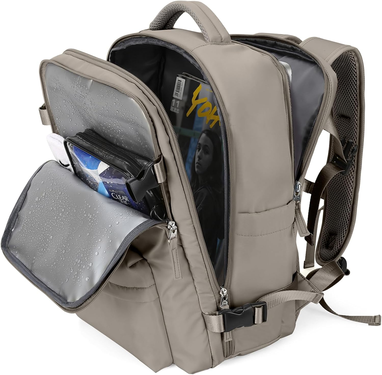 WONHOX Large Travel Backpack for Business and Adventure Needs