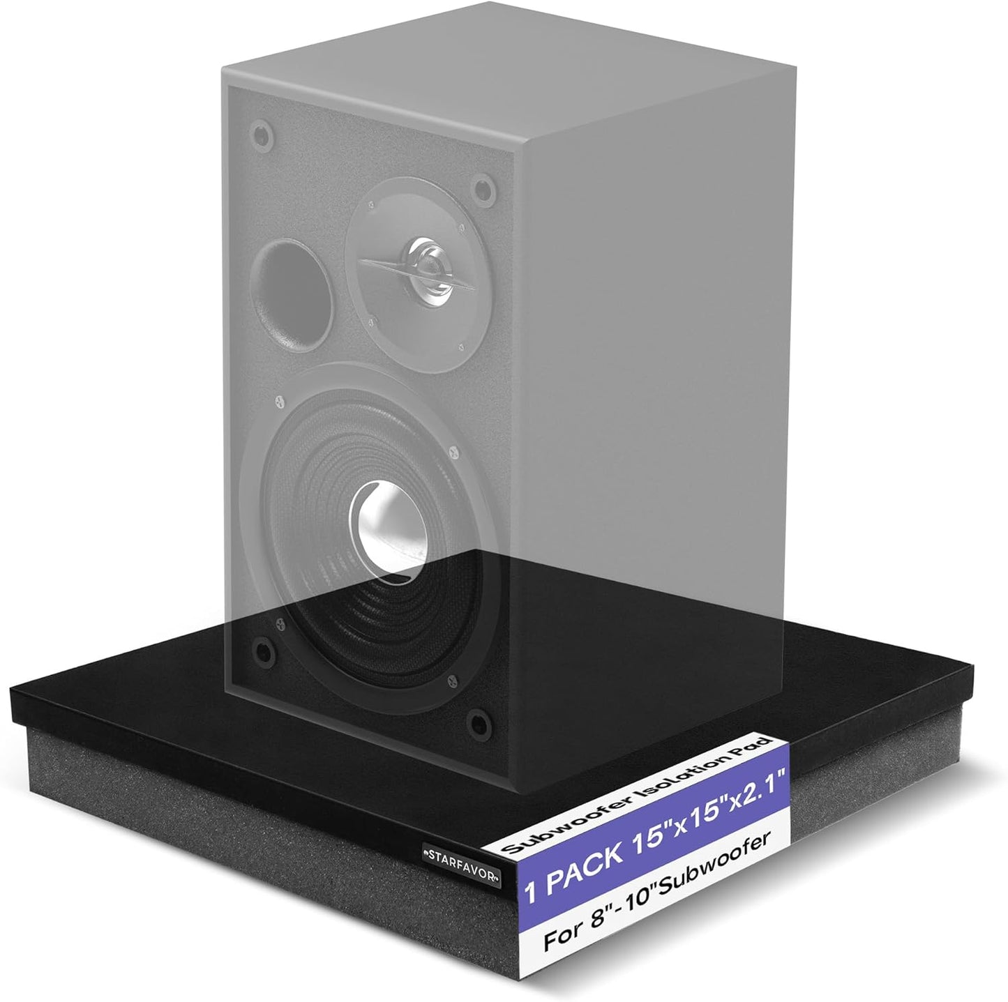 Subwoofer Isolation Pad for 8-10 inches Subwoofers by Starfavor