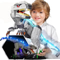 Light Up Dinosaur Building Block Sets Glowing Tyrannosaur - Big 23.6in