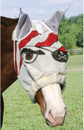 Schneiders Dura-Mesh Pirate Fly Horse Mask - Fun Pattern & UV