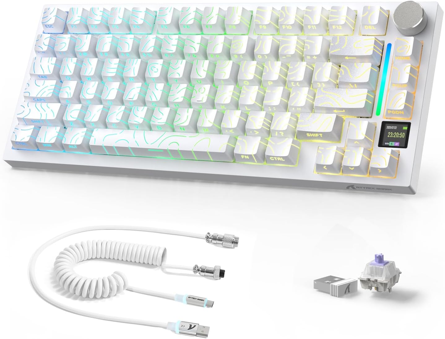 Attack Shark X820Ultra Wireless Mechanical Gaming Keyboard Review