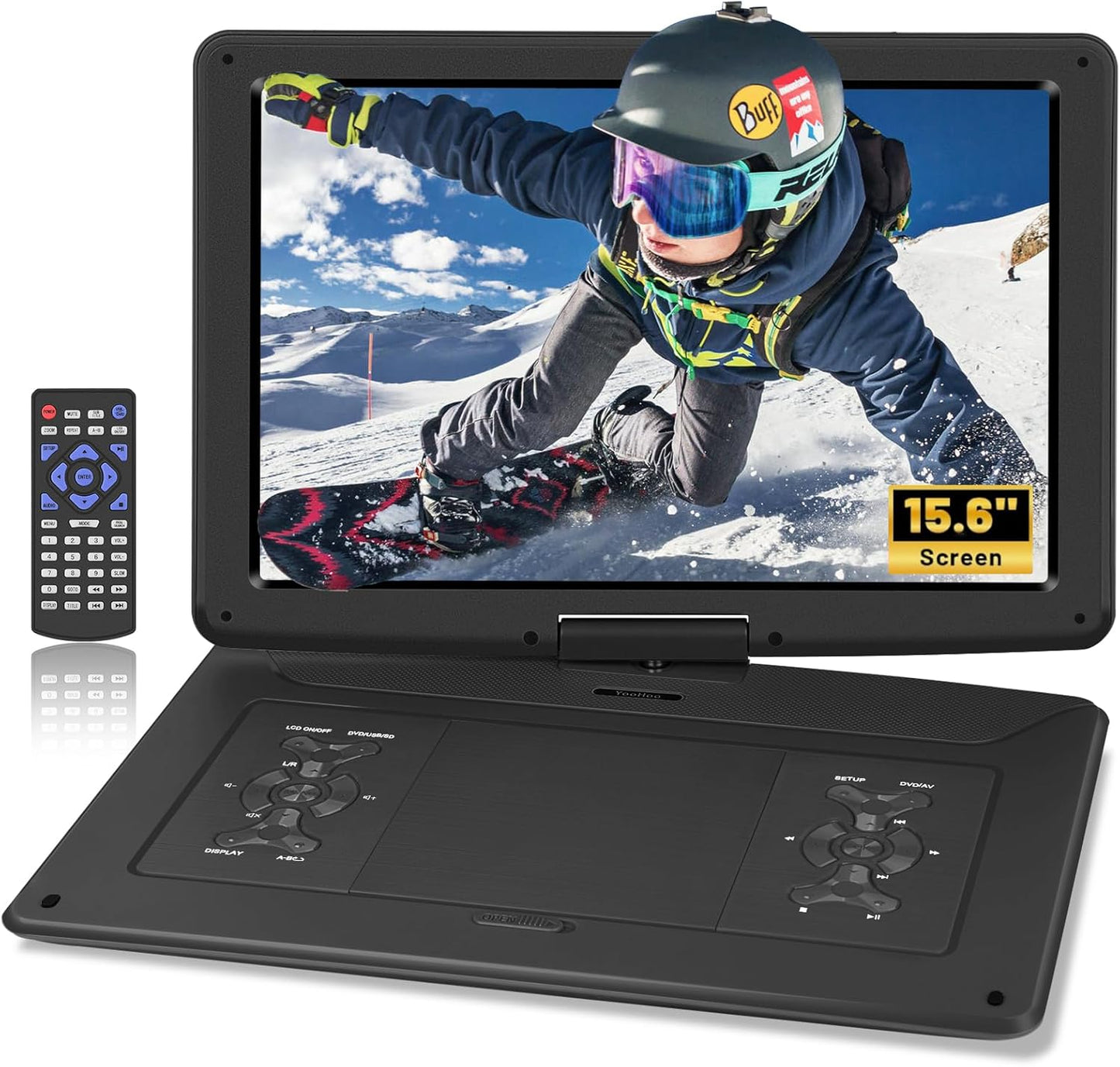 17.9 Portable DVD Player with 15.6 Large HD Screen for All