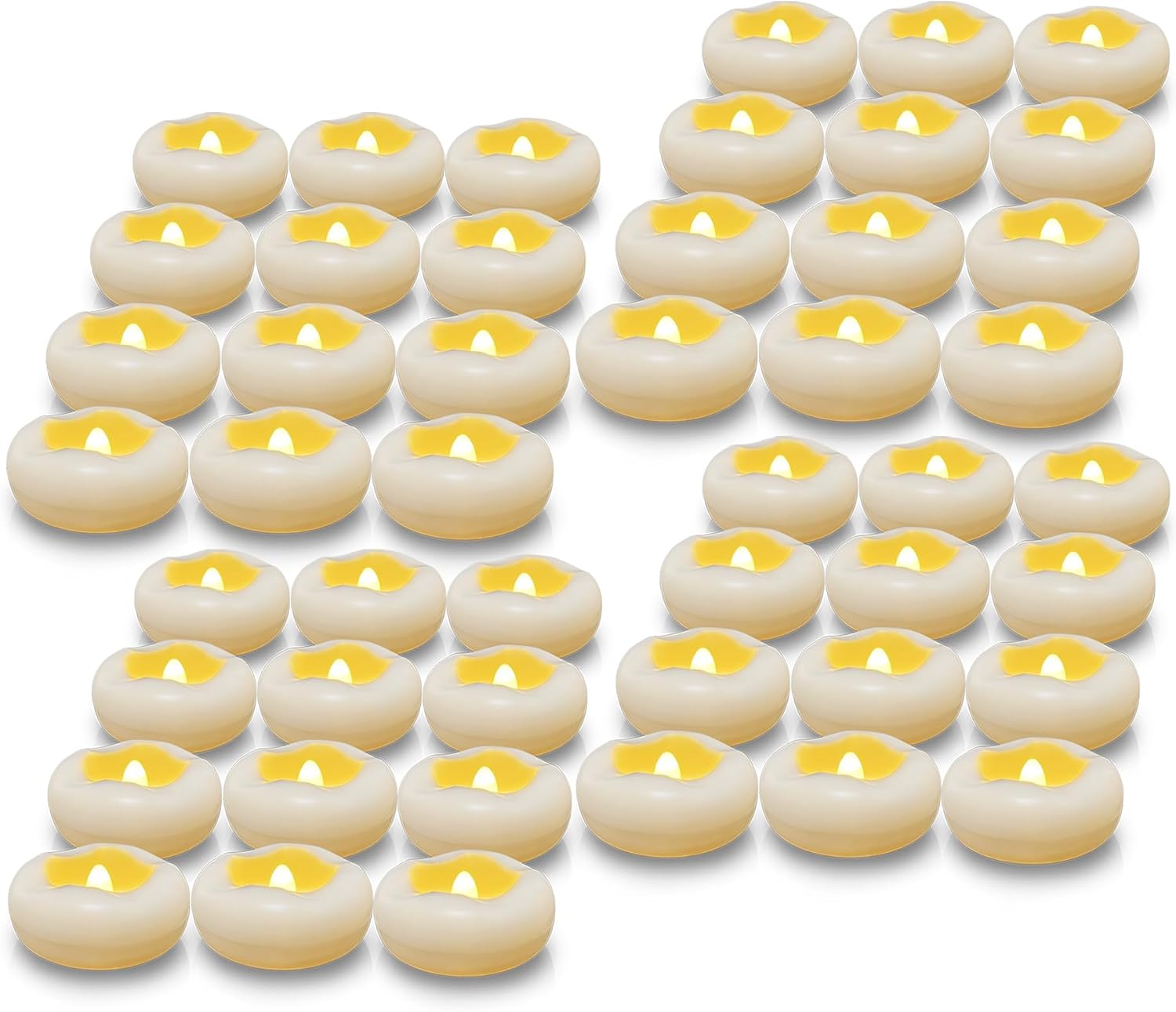 Floating Candles for Centerpieces - Waterproof LED Magic