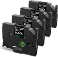Vibrant White on Black Label Refills 4-Pack