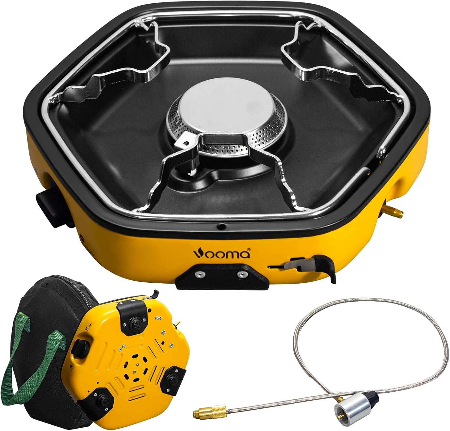 Portable Propane Camp Stove: 8500 BTU BBQ Burners