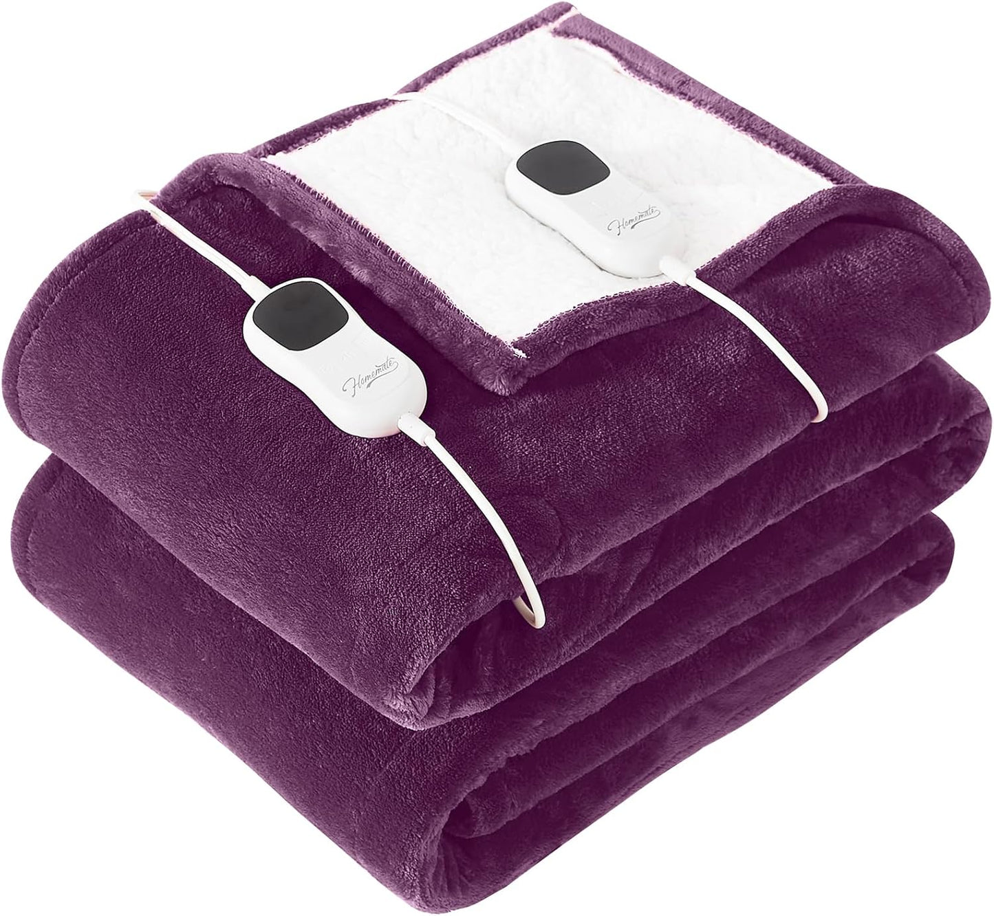 Luxurious King Size Heated Blanket - 10 Heat Levels