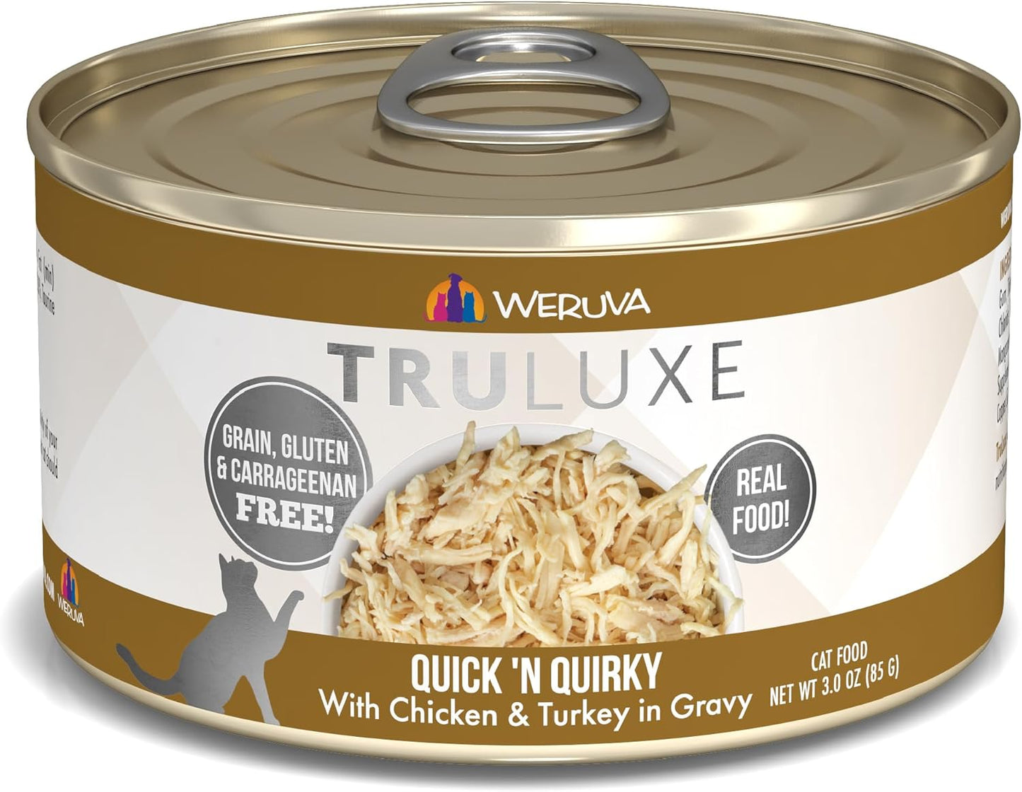 Weruva Truluxe Cat Food Quick 'N Quirky Chicken & Turkey 24 Pack