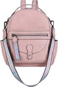 FADEON Mini Backpack Purse for Women - Roomy, Convertible Shoulder Bag