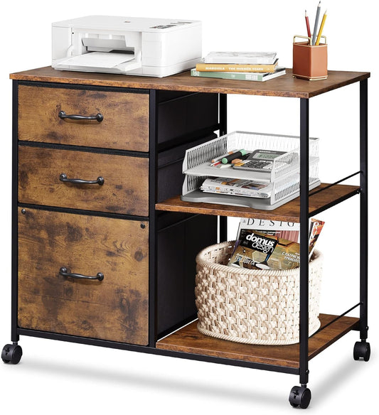 DEVAISE Mobile File Cabinet: Organize with Style