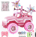 BEZGAR Pink RC Jeep Set - Fun Remote Control Car for Girls
