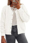 Fall Long Sleeve Cardigan for Women - Lightweight Loose Knit 2025