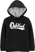 OSHKOSH B'GOSH Boys' Full Zip Logo Hoodie - Soft Everyday Layer