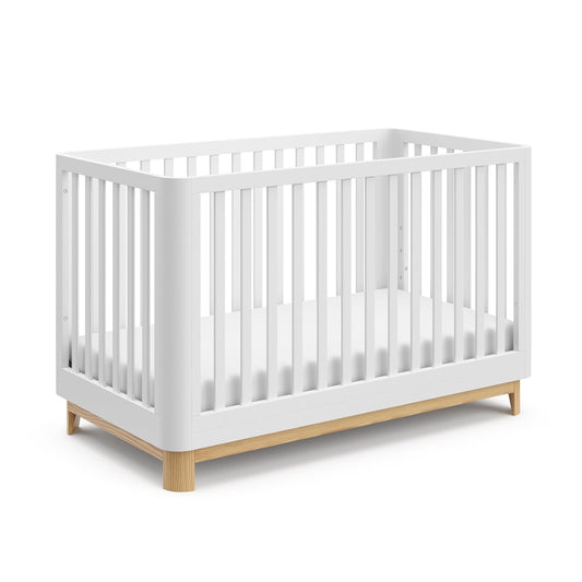 Storkcraft Santos 3-in-1 Convertible Crib for Modern Nurseries
