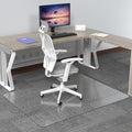 HOMEK Transparent Carpet Chair Mat - Easy Glide Floor Protector!