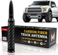 Carbon Fiber 50 Cal Bullet Antenna for Truck - Slim 5.5 in