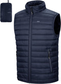 33,000ft Men's Lightweight Packable Insulated Puffer Vest - Warm