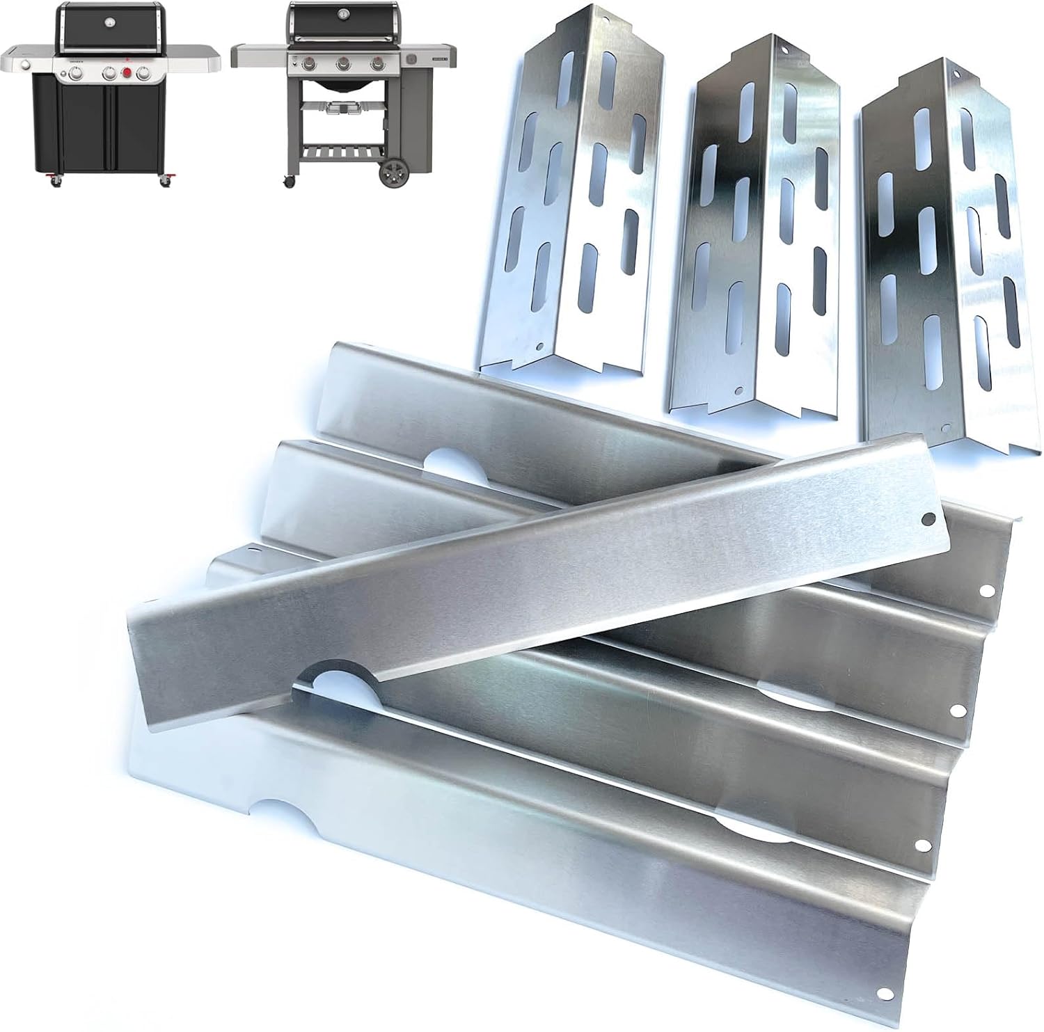 Genesis II Flavorizer Bars Heat Deflector for Weber Grills